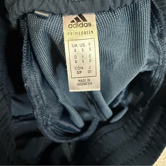 Adidas Blue Pantsuit Relaxed Fit Elastic Waist - Picture 8 of 9